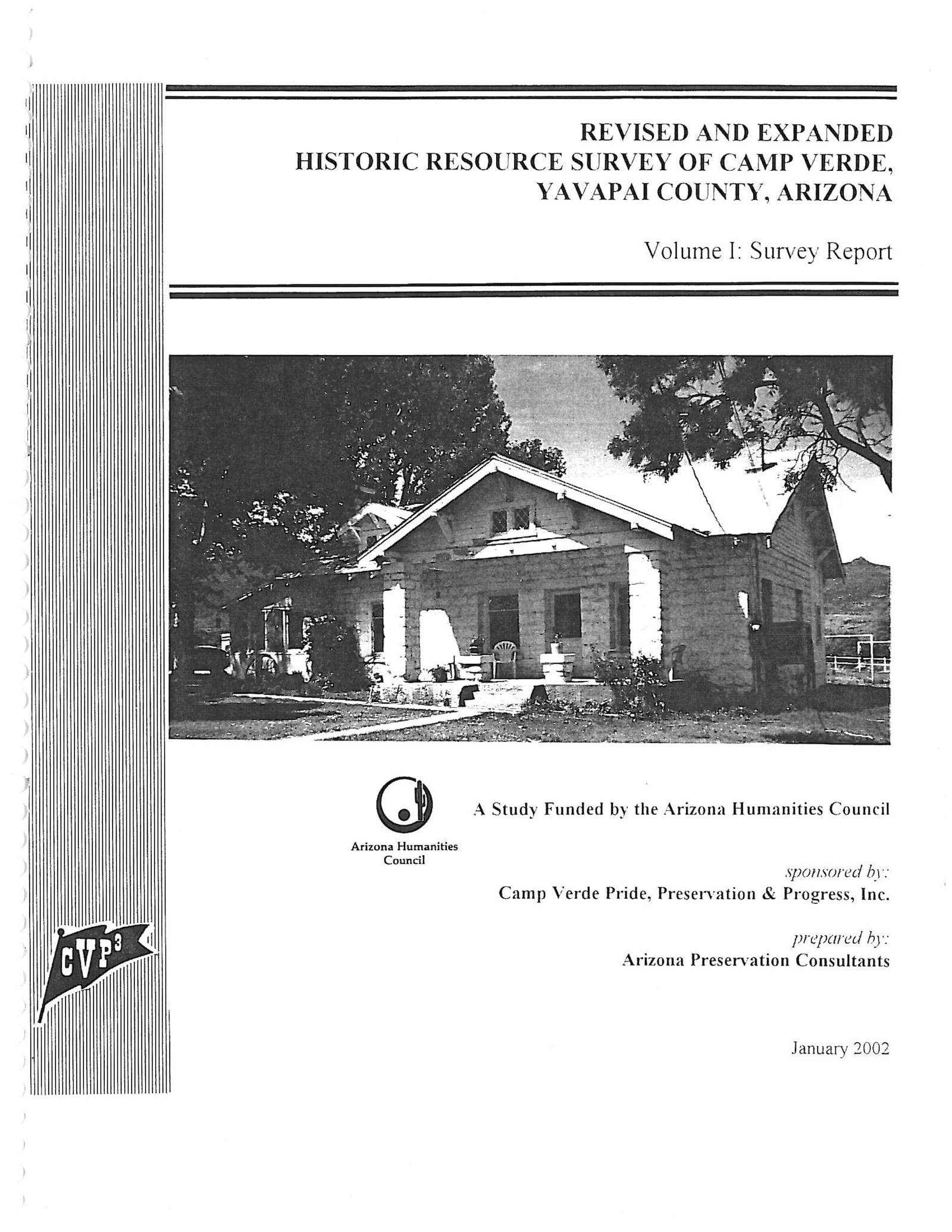 Historic Resource Survey of Camp Verde 